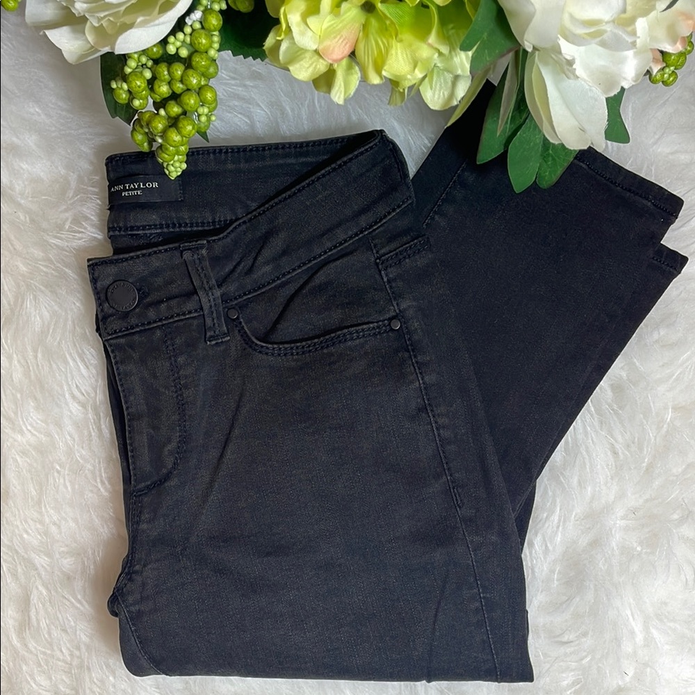 Ann Taylor Black Skinny Jeans